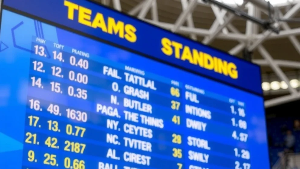 Fenerbahçes poängställning idag