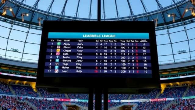 Poängställning i Bournemouth denna säsong