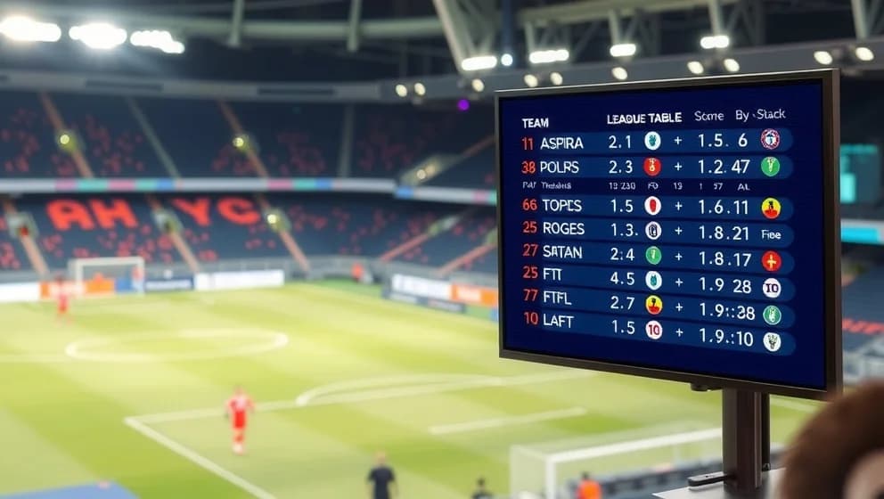 Poängställning i Ljungskile SK denna säsong
