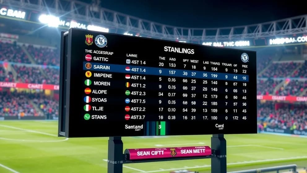 Poängställning i Prva HNL dagens ställning