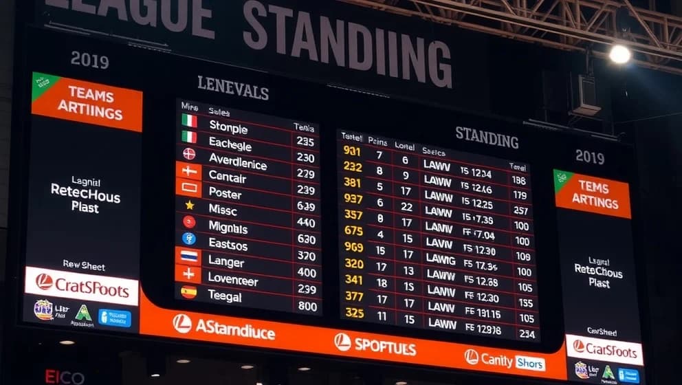 Poängställning i Västerås SK säsongen