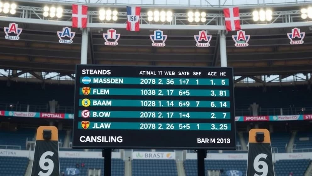 Poängställningen i UEFA Women's Nations League